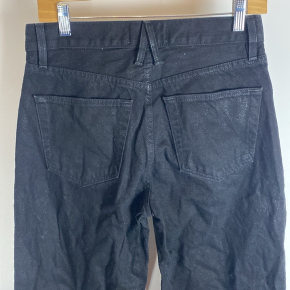 SLVRLAKE Devon Relaxed Straight Jeans Size 26 black - Picture 5 of 13